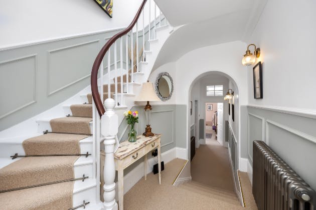 home refurb hallway